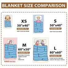 1pc Customizable Photo Print Flannel Blanket - Personalized Wool Blanket With Printed Design, Machine Washable, Soft All-Season Bedspread, Suitable For Couples, Anniversary, Wedding, Valentine's Day Gift, Modern Home Decor, Personalized Throw, Best For Christmas, Simple, Custom, Personalized, Unique, Ideal Gifts For Him, For Anniversaries, For Valentine's Day, For Graduation, For Father's Day, For Weddings, For Housewarming, Sofa, Bed, Car, Tea Room, Bedroom, Bathroom, Living Room, Dining Room - 彩色 - 查看 4