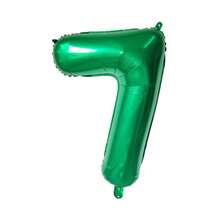 40 Inch Green Number Balloon 4, Large Number Foil Balloons Mylar For Girl Boy Birthday Party Celebration Decorations Supplies, Digital Balloons For Wedding Anniversary Events Decorations