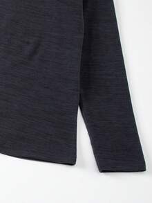 2pcs Men's Thermal Underwear Set, Long Sleeve T-Shirt + Pants, Warm Casual Base Layer For Autumn/Winter