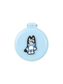 Bluey مرآة هواء وسادة قابلة للطي من مادة الراتنج ABS، هدية حفلة، مرآة سفر مطوية بتصميم كيوت كوكو وراستي مافن
