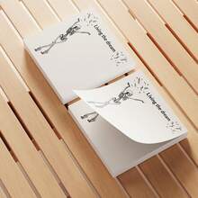 4 件/套趣味办公便签 - 50 张趣味办公便签 - 趣味办公便签适用于学校和办公室 - 彩色 - 查看 11