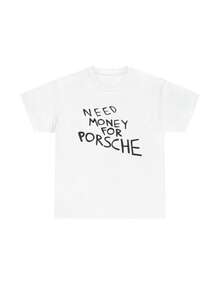 Need Money T-Shirt For Car Enthusiasts, Gift For Men, Boyfriend, Gift For Friends - 白色 - 查看 1