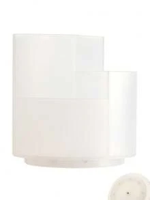 حامل قلم فرشاة المكياج القابل للدوران 360 درجة - منظم مكتبي بسيط ذو سعة كبيرة