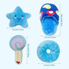 Luxury Puppy Toys For Teething Small Dogs, Puppy Chew Toys With Cute Squeaky Dog Toys, Toys For Puppy To Small Dogs - Multicolor - View 4