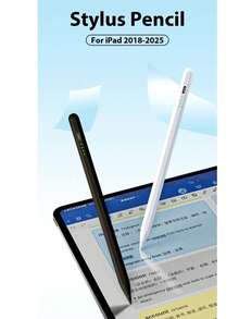 Este Stylus Capacitivo Universal é um Stylus Capacitivo Ativo para Telefones e Tablets. Feito de Liga de Alumínio de Alta Qualidade, Ele Vem com Duas Pontas Substituíveis e é Extremamente Durável. Ele Oferece Ampla Compatibilidade com Android e Apple iPads, Proporcionando Toque Preciso e Escrita Suave. Este Stylus Capacitivo de Alta Qualidade (Não Compatível com Tablets de Tela Resistiva e Eletromagnética) Não Requer Conexão com o Tablet.