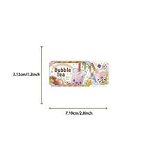 50 张梦想票贴纸美观贴纸高品质贴纸贴花剪贴簿、日记本、笔记本电脑、保险杠、滑板、水瓶、电脑、手机贴纸可以为您的生活带来很多乐趣，是送给成人的完美礼物 - 彩色 - 查看 2