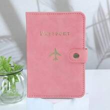Passport Holder, Cute Passport Book, Waterproof PU Leather Passport Wallet, Essential Accessories For International Travel, Suitable For Women And Men, Cruise Essentials - 粉色 - 查看 4