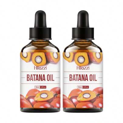 1/2 Batana Hair Oil, Essential Oil Nourishing Fluid, Heat Protectant, High Shine Concentrated Oil, Enhances Color Vitality, Up To 72 Hours Of Frizz Prevention, Great Gift For Yourself, Friends And Family