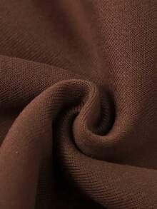 Hooded Sweatshirt Casual BOSTON Loose And Comfortable, Casual And Easy-Going, Valentine's Day Hoodie For Couples, New Year Outfit For Women - màu nâu cà phê - Xem 5