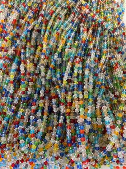 Fio de Cristal Passante Para Bijuterias 2mm 150un