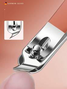 16pcs Stainless Steel Manicure & Pedicure Set, Includes Nail Clippers, Cuticle Trimmer, Ear Spoon, And Files, With Storage Box, Foot Care & Beauty, Manicure Tools - Multicolor - View 8