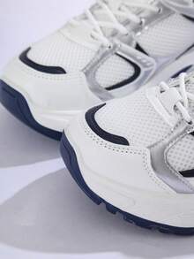 2025 Spring/Summer New Thick Sole Mesh Casual Sports Shoes, Women