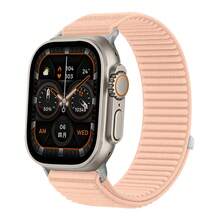 Nylon Braided Sport Strap Compatible With Apple Watch Band 10 42 46MM Bracelet Compatible With Apple Watch 9 8 7 6 5 4 SE Ultra 2 49mm 46 45 44 42 41 40 38mm - 42/44/45/46/49mm - View 22