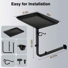 KINGSTEAM Carro de almacenamiento de herramientas para peluquería y belleza - Negro - Ver 2