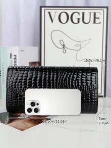 Women's Fashion High-End Commuter Leather Clutch