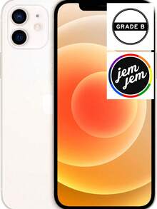 Apple IPhone 12 Mini (Unlocked) 64GB/128GB/256GB (Refurbished - Good Condition) - trắng - Xem 2