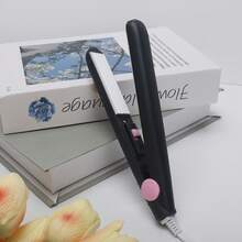 K·SKIN 1 件二合一迷你直发器和卷发器，两用美发工具，加热刷卷发器，适合家庭/旅行/沙龙使用的礼物，波浪和卷发