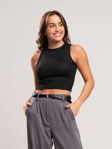 Women Tank Tops & Camis - màu đen - Xem 7