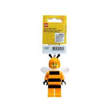 LEGO Llavero de la serie de personajes LEGO - Chica abeja que brilla en la oscuridad KE211H