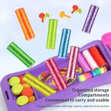 Kit para hacer pulseras de la para niñas de 8 a 12 años - Kit de pulseras de la DIY para niños y kits de manualidades para niñas de 8 a 12 años - Juguete educativo - Conjunto de accesorios de fabricación de pulseras populares enviados al azar