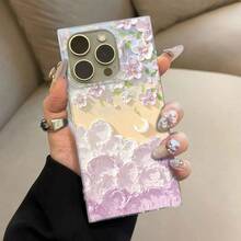 Funda con diseño tridimensional de cubos, orificio grande y ángulo recto, compatible con phone 16/15/14/13/12 Pro. Funda protectora brillante anticaídas para phone 14, 15, 16 Plus y 12 Pro. Ideal para cumpleaños y fiestas. - transparente - Ver 3