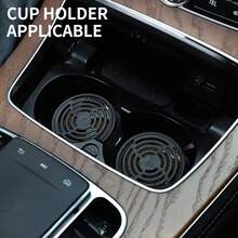 AD 1个装汽车空气清新剂固体香氛罐装木块咖啡味持久汽车香薰除臭用品 - 罐頭 - 查看 9