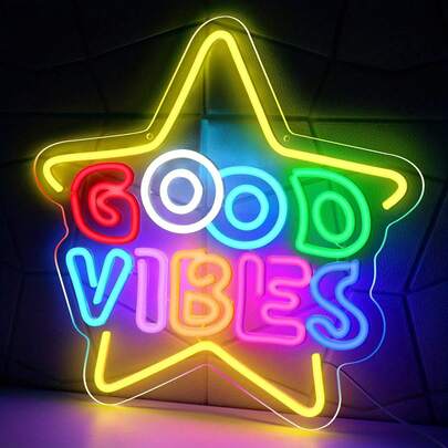 Neon Sign Colorful …