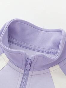 Balabala 2025年秋季新款学院风舒适童装两件套 - 紫色調 - 查看 6