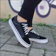 Tênis Old Skool Adulto 34 Ao 43 Super Macio Lançamento Ideal Para Skate e Dia a Dia