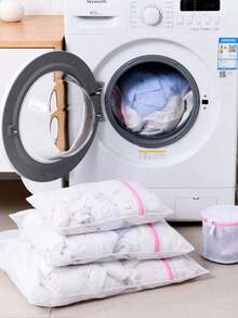 Washing- Laundry Bags Clothing Sorting Mesh Bags Anti-& Anti-Deformation Laundry Bags Underwear & Bra-Specific Wash Bags Homewear & Lingerie Anti-Bags Bra & Clothing Storage Bags - lớn - Xem 8