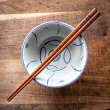 Personalised Japanese Dark Wooden Chopsticks - Gift Wedding Chinese Reusable Chop Sticks Pairs Wooden Stunning Sushi Oriental CH-J-01,Christmas Gift Supplies - Multicolor - View 2