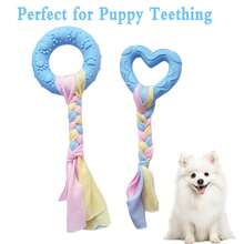 Luxury Puppy Toys For Teething Small Dogs, Puppy Chew Toys With Cute Squeaky Dog Toys, Toys For Puppy To Small Dogs - Multicolor - View 2
