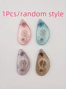 1/4 包双面胶带滚筒、剪贴簿用品、工艺品用胶带滚筒、剪贴簿用双面胶带滚轴、家庭学校办公室日记用品（0.31 英寸 X 26.25 英尺）/（0.23 英寸 X 19.69 英尺） - 彩色 - 查看 8