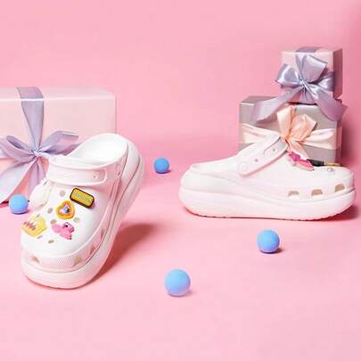 Crocs Unisex Beach Sandals Slippers, Style 207521-100, Summer