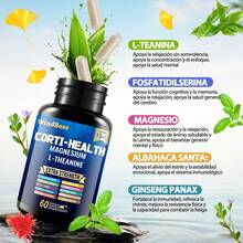 Windboss Combo 2 Cajas Suplemento Cortisol + Inositol | 180+120 Cápsulas en Total | Apoyo Diario para Energía y Equilibrio - paquete 2 - Ver 4