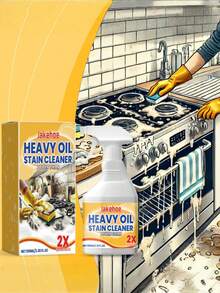 Heavy Duty Kitchen Grease Cleaning Spray - Heavy Duty Degreaser For Stove, Oven, And Kitchen Utensils - Kitchen Cleaner, Effective On Grease, Stove And Oven - Fast And Efficient!
