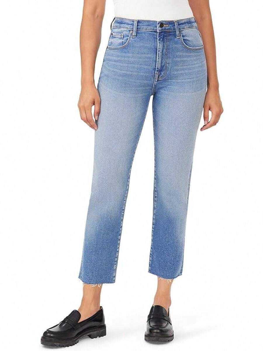 Kensie Jeans The Allie High-Rise Slim Straighthalloween - Portland - View 1