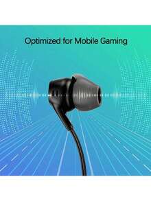 HyperX Cloud Earbuds II 雲雀2多平台相容耳機 14.3mm驅動單元震撼音效 高清晰麥克風 即插即用暢連手機/PC/遊戲主機 黑色 - 黑色 - 查看 3