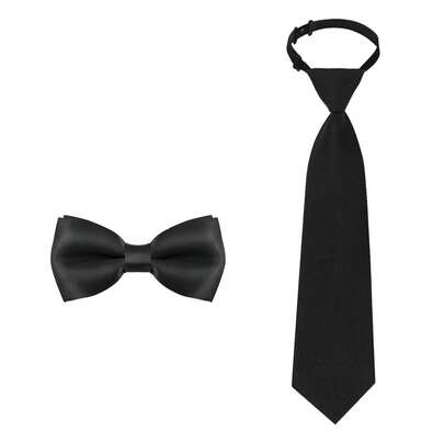 Adjustable Children's Bowknot, Classic Solid Color Bowknot For Boys, Suitable For Wedding, Graduation, School Uniform