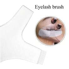 Y Shape Eyelash Perm Brushes 100PCS Reuseable Eyelashe Eyebrow Lifting Curler Plastic Clean Comb Eye Lash Extension Perm Tools