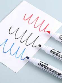 Multi-Color Dry Erase Markers, Vibrant Colors, Easy To Wipe Off Without Leaving Traces, Quick-Drying. A Writing And Annotation Tool For Students And Professionals, Suitable For Classroom Teaching, Art Creation, And Business Meetings. Also An Essential Gift For New Year And Christmas.