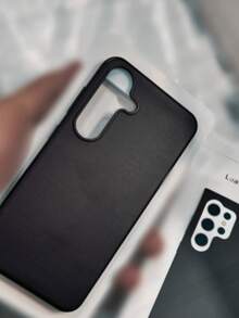 Induction Leather Case Compatible With S23 S24 S25 Plus And Ultra - màu đen - Xem 3