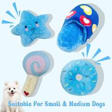 Luxury Puppy Toys For Teething Small Dogs, Puppy Chew Toys With Cute Squeaky Dog Toys, Toys For Puppy To Small Dogs - Multicolor - View 14