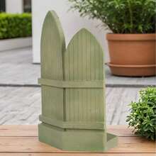 MINGZHANG 1 Christmas Story Temple, Hand-Painted Birth Background, High-Quality Resin Material, Suitable For Background Decoration Of Christmas Ornaments, Miniature Ornaments Of Jesus' Birthplace, Home Desktop Garden Decoration Sculpture, Special Gift For Christmas Party - 橄欖綠 - 查看 6