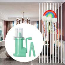 1个便携式手动绳索编织机，家居装饰绕线工具