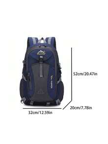 حقيبة ظهر رجالية كبيرة السعة مقاومة للماء للتنزه والسفر، مزودة بجيوب ومقصورات متعددة، حقيبة ظهر للطلاب مع مقبس سماعات، حقيبة مدرسية رياضية كبيرة السعة للمدرسة والسفر