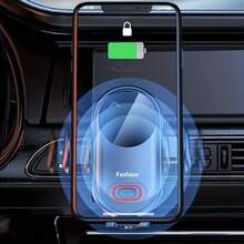 36V Max Fast Charging Wireless Car Vent Mount Charger, Automatic Infrared Induction, USB Type-C,[Wireless Car Charger] For IPhone Compatible With SamSung Wireless Car Charger | Car Phone Mount Holder Stand Air Vent Auto Clamping Fast Charging For IPhone 16 Pro Max/16/15/14/13/12/11/XS/X/8, Compatible With SamSung For S24/S23/S22/Note 20 Ultra/Note 10/S10/S9/S8