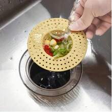3pcs Kitchen & Bathroom Sink Drain Strainer, Anti-Clogging Mesh Filter - Light Blue, Pink, White, Multi-Hole Design For Efficient Drainage, Prevents Food Residue Blockage - Multicolor - View 5