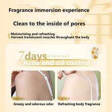 1 Bottle 300ml Sulfur Thermal Spring Water Body Wash, Moisturizing, Oil-Control, Anti-Itch, Whitening, Deep Cleansing, Leaving Skin Clean, Soft, Fresh And Long-Lasting Fragrance, Dust Mite Removal, Suitable For Whole Family