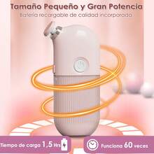 ANTSAY lima de uñas electrica, corta uñas adulto electrico,cuidado de uñas mujer, juego de cortaúñas 6 en 1, con cable de carga USB, bajo nivel de ruido, para niños y niñas de todas las edades - Amarillo - Ver 4